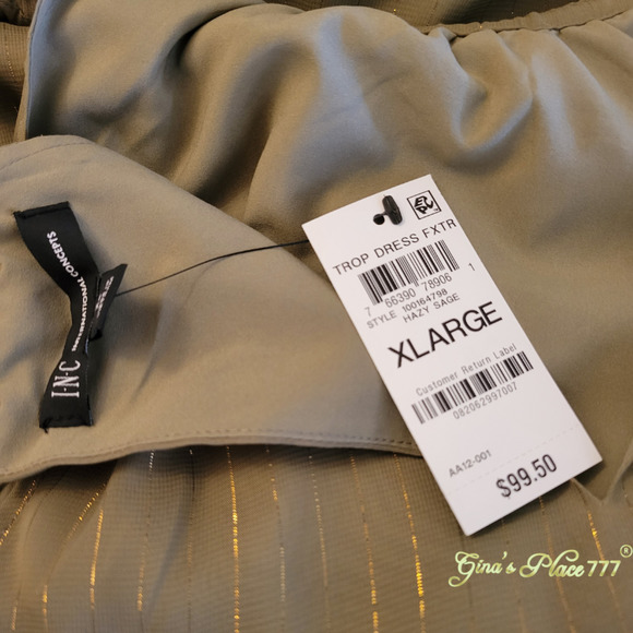 NWT I.N.C. INTERNATIONAL CONCEPTS Women's Halter Maxi Dress With Pockets - Picture 5 of 10